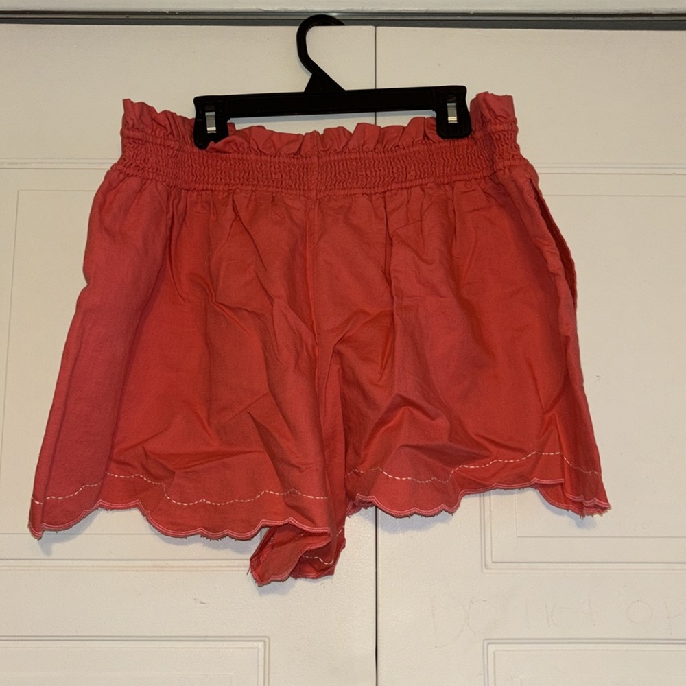 NWT By Anthropologie Linen Double Waistband Shorts - Picture 5 of 9
